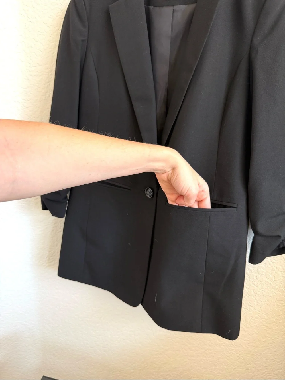 Michael Kors Black Tailored Blazer Size 2